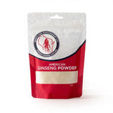 Poudre ginseng américain Dairyland, texture fine prête pour smoothies énergisants.