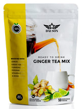 DAUSON Ginger Turmeric Mix en sachet: infusion réconfortante pour la digestion.