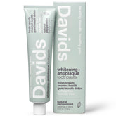 Davids dentifrice sans fluorure menthe – fraîcheur durable et nettoyage en douceur.
