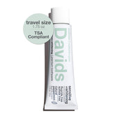 Davids Hydroxi emballage: format voyage pratique sans fluorure.