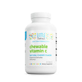 DAVINCI Labs vitamine C enfant, bouteille, soutien potentiellement l'immunite et propose un gout cerise.