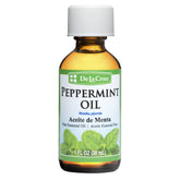 Huile essentielle De La Cruz menthe pure, bouteille 30 ml pour aromathérapie rafraîchissante.