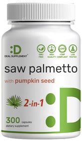 Bouteille DEAL SUPPLEMENT Saw Palmetto, capsules faciles à prendre