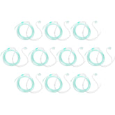 Dealmed cannule nasale adulte standard droite 7 pieds, visibilité accrue pour éviter les trébuchements.