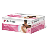 Dealmed test grossesse HCG sur cassette, ensemble de 25 unités pour une utilisation simple.