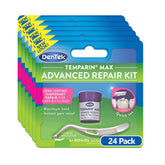 Emballage DenTek Temparin Max pour une réparation rapide en attendant le dentiste.