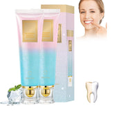 Niacinamide dentifrice 2-pack emballage pratique pour routine quotidienne.