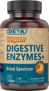 Bouteille DEVA Enzymes digestives Plus prête pour une routine digestive quotidienne