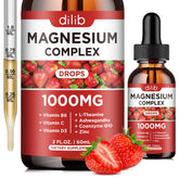 Dilib Triple Magnésium Complex, flacon, soutien bien-être quotidien