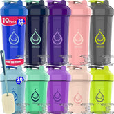 Shaker Diliqua 28 oz avec batteur-fil pour des mélanges lisses