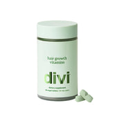 Divi vitamines cheveux flacon soutient potentiel à la croissance capillaire.