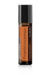 doTERRA Frankincense Touch Roll-On 10 ml, bouteille pratique pour une utilisation rapide.