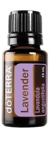 doTERRA Lavande: bouteille 15 ml pour relaxation et aromathérapie.