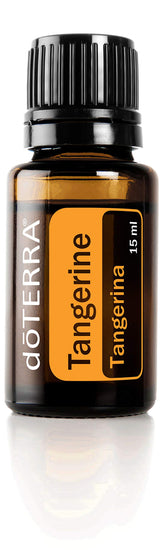 doTERRA Mandarine: flacon d'huile essentielle prêt à diffuser pour une ambiance rafraîchissante.