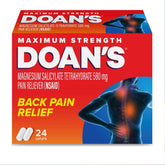 Doans Antalgique Puissance Extra — boîte 4-pack; soulagement temporaire possible.