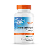 Doctor's Best Ginkgo en bouteille, soutien potentiel pour la clarté mentale.