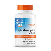 Marque Doctor's Best, CoQ10 haute absorption avec Bioperine, soutien énergétique potentiel