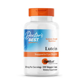 Doctor's Best Lutéine OptiLut, flacon – soutien potentiel de la fonction visuelle et rétinienne.