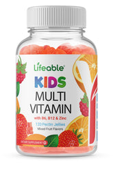 Docteurs Orders Finest multivitamines pour enfants en gommes fruits, goût agréable et nutrition quotidienne