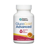 DOCTORS' PREFERRED Glucogold Advanced comprimés boîte : énergie potentielle et routine facile.