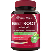 Doctor's Recipes flacon betterave extrait 20:1 pour soutenir la circulation.