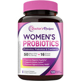 Doctor's Recipes Probiotiques femmes — bouteille de gélules facile à utiliser au quotidien