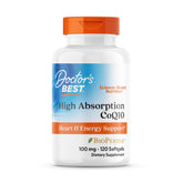 Doctor's Best CoQ10 bouteille: soutien potentiel à l'énergie et à l'antioxydant.
