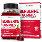 Gommes Berberine Dorado Nutrition dans une boîte de 60, pratique au quotidien