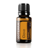 doTERRA Clou huile essentielle – bouteille, arôme chaud et stimulant.