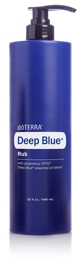 doTERRA Deep Blue Rub, creme apaisante, pour detendre muscles et articulations après l effort