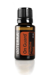 doTERRA On Guard: bouteille 15 ml prête à l'emploi, parfum épicé et frais.