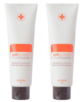 doTERRA On Guard dentifrice naturel, paquet de deux tubes, fraîcheur au quotidien.