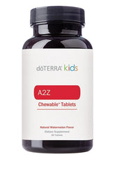 doTERRA a2z chewable dans une bouteille, soutien nutritionnel quotidien