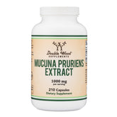 Double Wood Mucuna Pruriens Extrait Capsules 1000mg – bouteille pour soutien potentiel de dopamine et motivation
