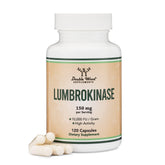 Gamme Double Wood Lumbrokinase: bouteille de gélules prête à soutenir une circulation saine.