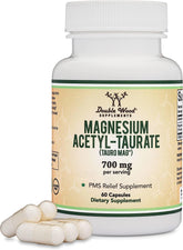 TauroMag par Double Wood: bouteille 60 capsules, pratique pour PMS.