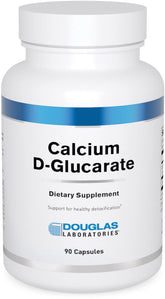 Douglas Laboratories Calcium-D-Glucarate, bouteille de 90 capsules, soutien potentiel à la détoxification.