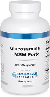 Douglas Laboratories Glucosamine + MSM Forte - bouteille: soutien possible à la mobilité articulaire.