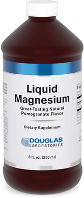Douglas Laboratories Magnésium Liquide, bouteille 8onces, dosage pratique pour l'utilisation quotidienne.