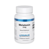 Douglas Laboratories Mélatonine 3 mg, flacon de 60 capsules, soutien potentiel au sommeil.