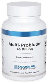 Douglas Laboratories Multi-Probiotic 40 Milliards – bouteille en gros plan pour routine quotidienne