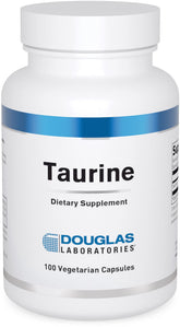 Douglas Laboratories Taurine bouteille recto 500 mg, capsules faciles à avaler pour votre routine