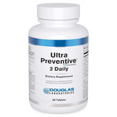 Douglas Laboratories Ultra Preventive 2 Daily, bouteille, soutien énergie et immunité.