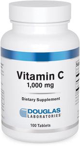 Douglas Laboratories Vitamine C - bouteille, usage quotidien et potentiel immunitaire.