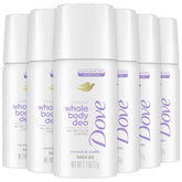 Dove Déodorant Spray format mini coco-vanille offre fraîcheur durable