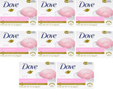 Dove Savon Beauté Rose — emballage lot de 8, usage quotidien doux.