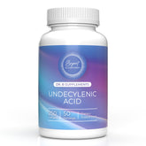 Dr B Supplements Acide undecénylique: bouteille gélules pour l'équilibre intestinal potentiel