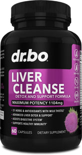 DR. BO bouteille detox foie pour soutien quotidien