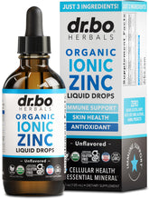 DR. BO Zinc gouttes-bouteille : faciles à prendre pour immunité et peau.