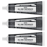 Dentifrice Dr. Bronner's All-One anis – haleine fraîche après le brossage.
